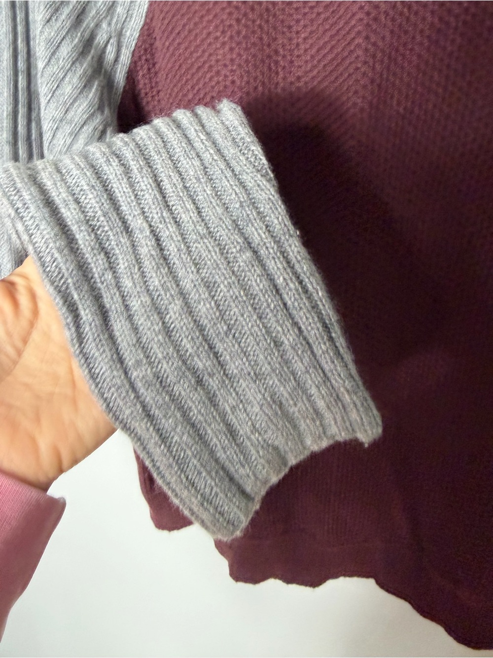 Reed Krakoff Cashmere Colorblock Sweater – Size Small Raglan *e - Picture 5 of 8